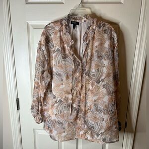 Gorgeous Jessica Simpson Blouse size 3X